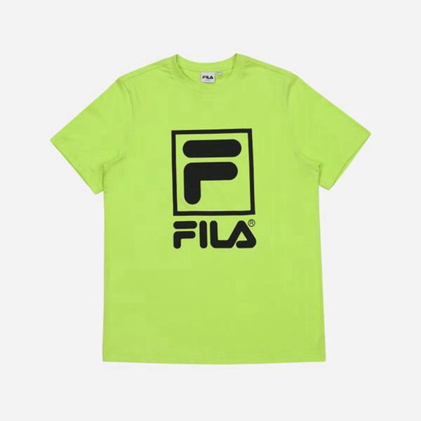 Fila Tričká Panske Zelene - Stacked Logo S/S Vypredaj - Slovakia 08146-AOZC